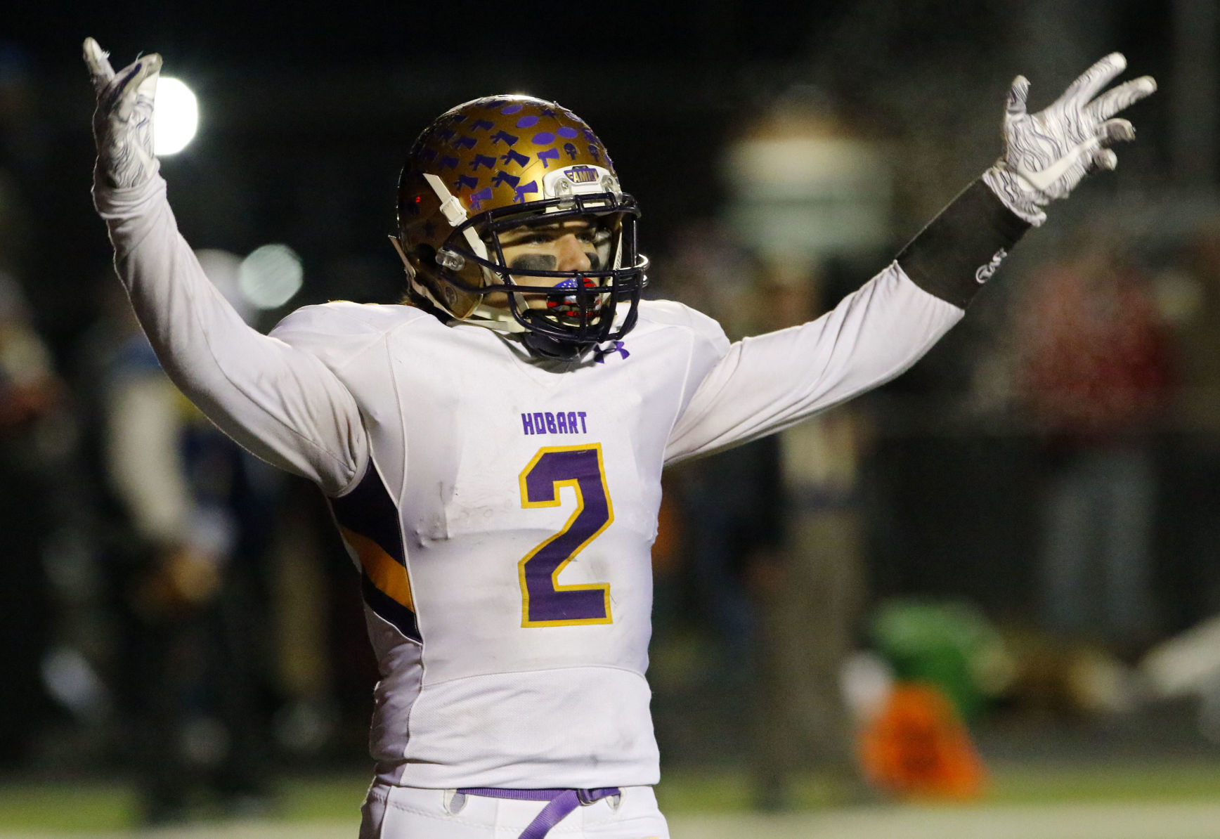 Gallery: 4A football semistate: Hobart vs. East Noble